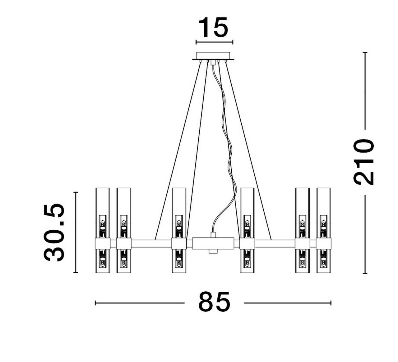 Люстра CENTURY (9006052), Nova Luce - Зображення 9006052--.jpg