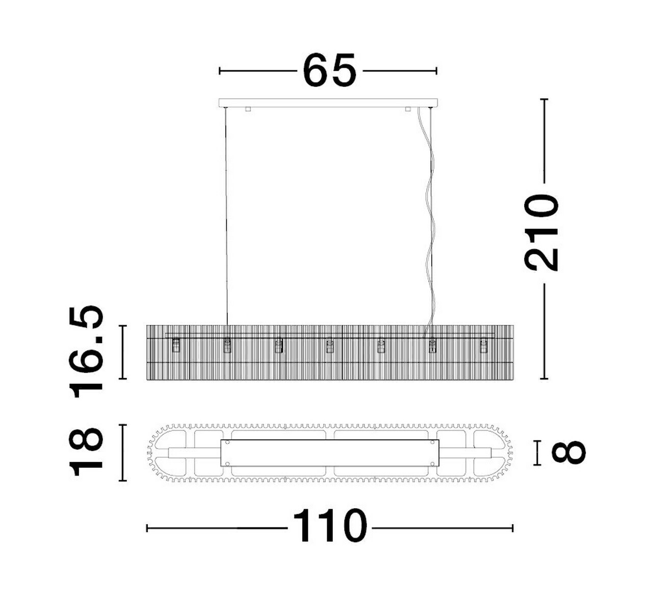 Люстра BAROK (9006057), Nova Luce - Зображення 9006057-.jpg