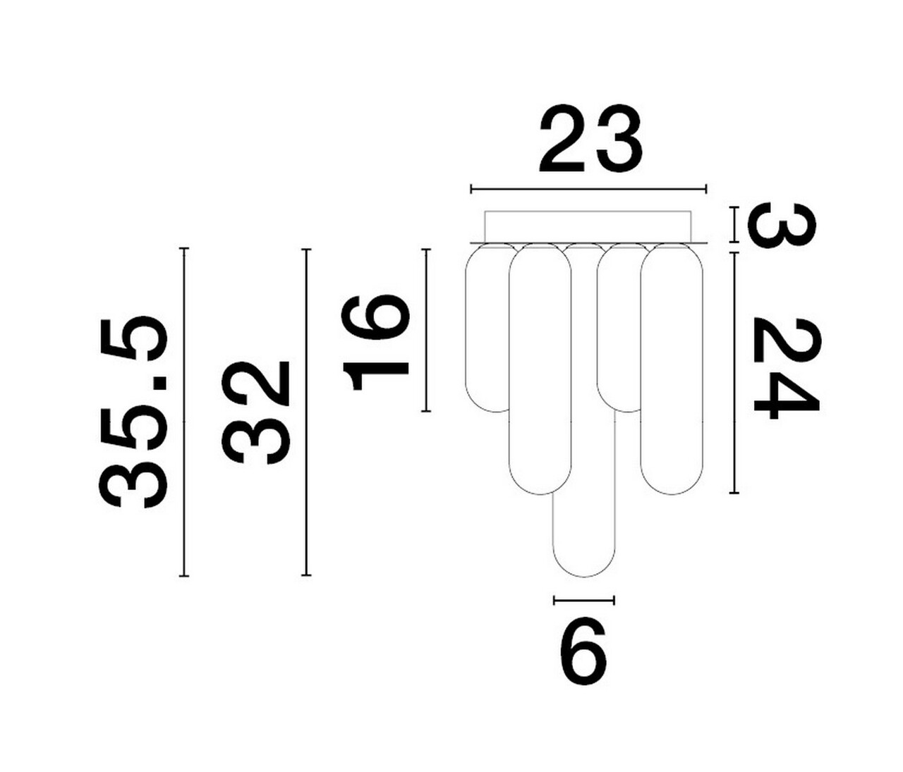 Люстра GUSTAVE (9028852), Nova Luce - Зображення 9028852-.jpg