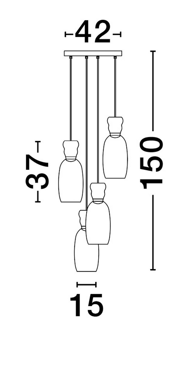 Люстра PLUMA (9030549), Nova Luce - Зображення 9030549--.jpg