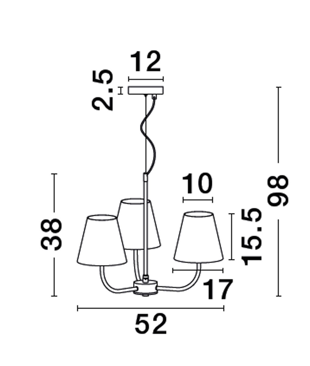 Люстра MOIST (9036044), Nova Luce - Зображення 9036044-.jpg