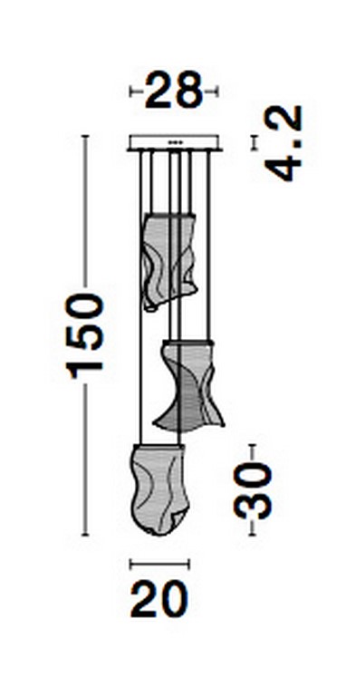 Люстра SIDERNO (9054441), Nova Luce - Зображення 9054441-.jpg