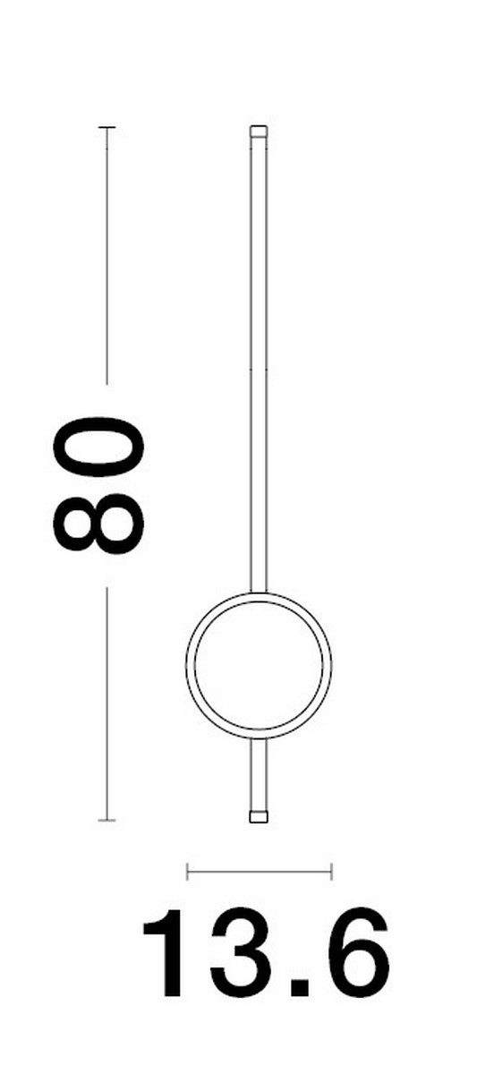 Бра CLOCK (9061428), Nova Luce - Зображення 9061428-.jpg