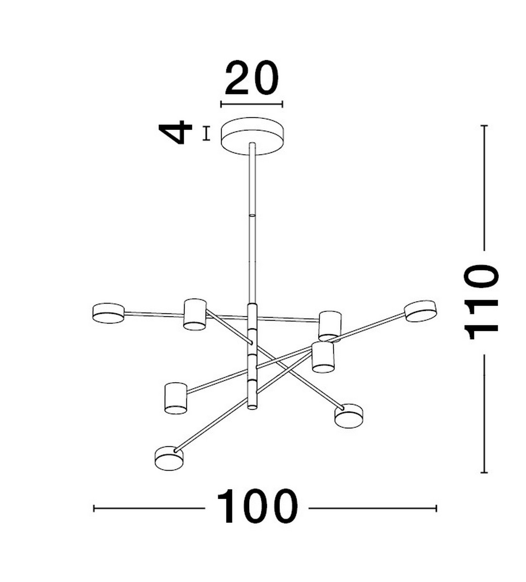 Люстра NORDIK (9080122), Nova Luce - Зображення 9080122-.jpg