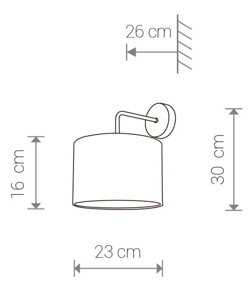 Бра ALICE COFFEE I B (9081), Nowodvorski - Зображення 9081-.jpg