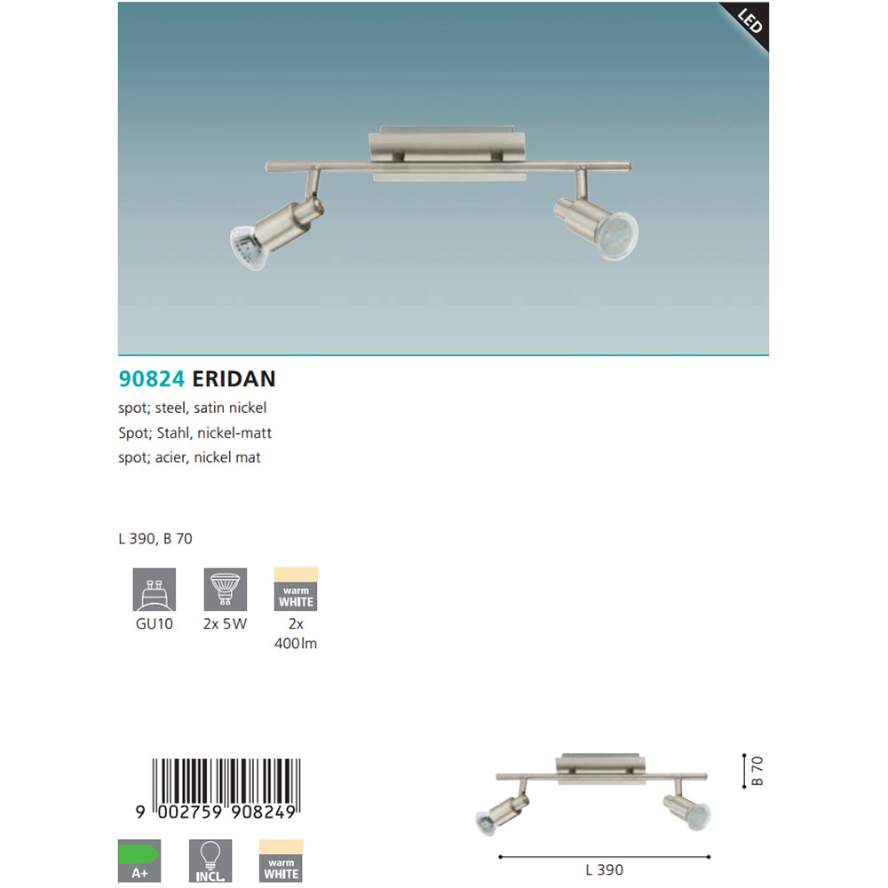 Спот ERIDAN (90824), EGLO - Зображення 90824-.jpg