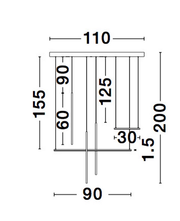Люстра ELETTRA (9088105), Nova Luce - Зображення 9088105-.jpg