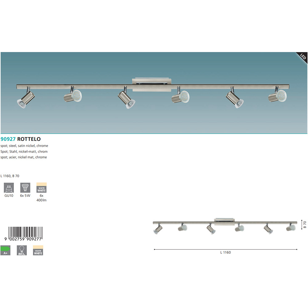 Спот ROTELLO (90927), EGLO - Зображення 90927-.jpg