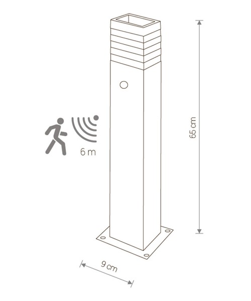 Світильник вуличний  RIO I SENSOR (9097), Nowodvorski - Зображення 9097-.jpg