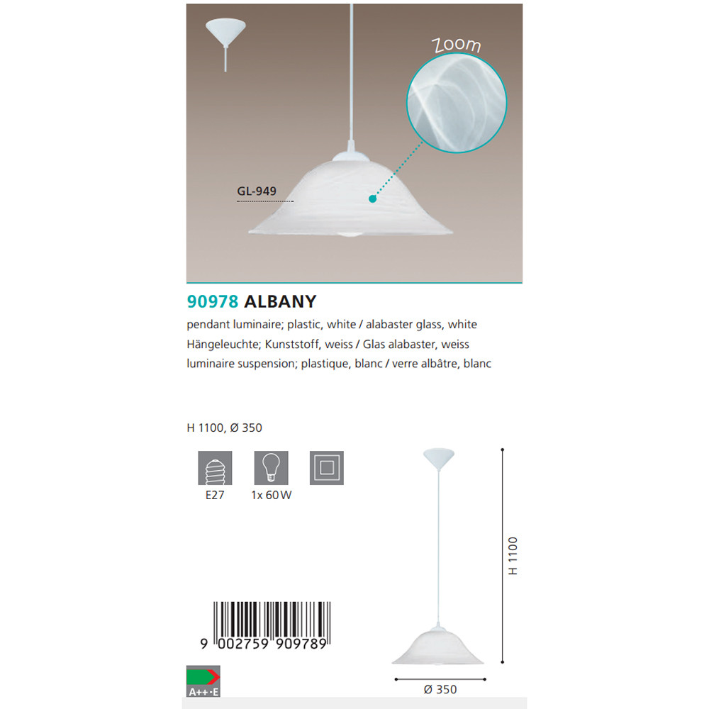 Люстра ALBANY (90978), EGLO - Зображення 90978--.jpg