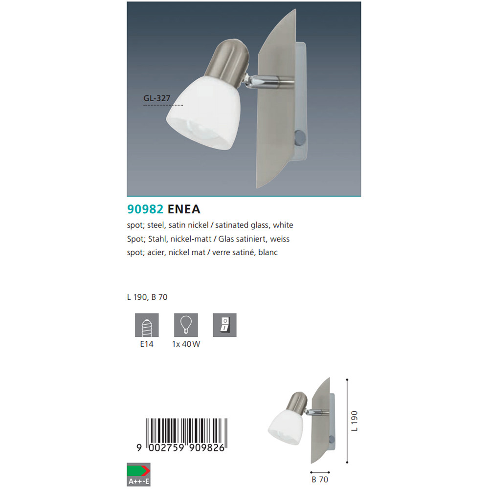 Бра ENEA (90982), EGLO - Зображення 90982--3.jpg