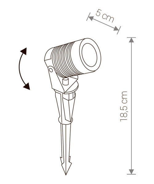 Світильник вуличний  SPIKE LED M (9100), Nowodvorski - Зображення 9100--.jpg