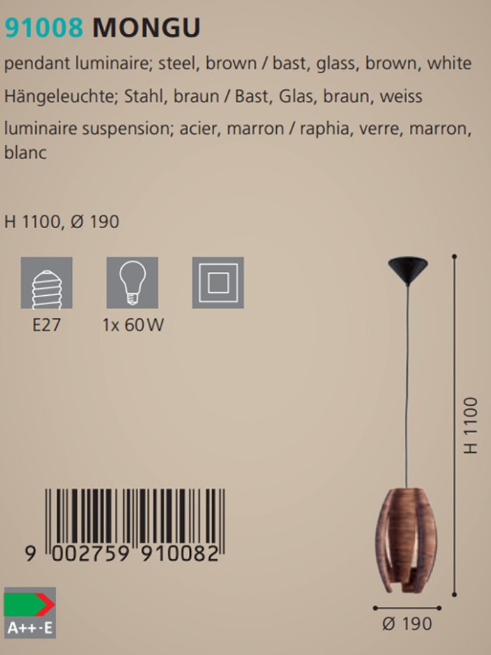 Люстра MONGU (91008), EGLO - Зображення 91008--.jpg