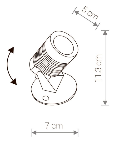 Світильник вуличний  SPIKE LED S (9101), Nowodvorski - Зображення 9101--.jpg