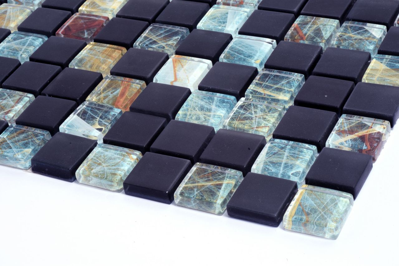 Мозаїка GMP 0825045 С2 Print 42-Black MATT 300×300x8 Котто Кераміка - Зображення 911e5-gmp_0825045.jpg