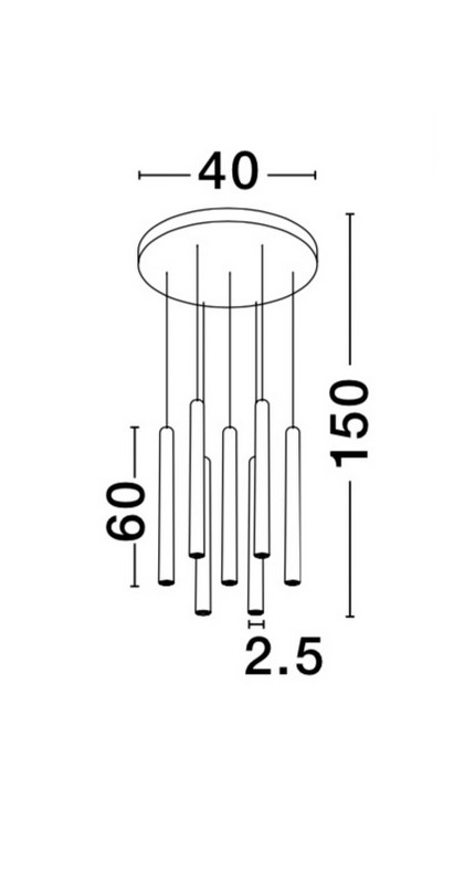 Люстра ULTRATHIN (9184023), Nova Luce - Зображення 9184023-.jpg