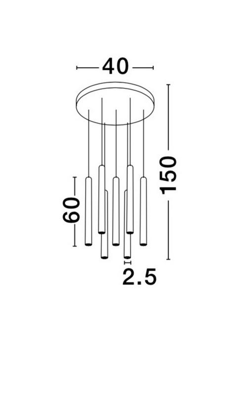 Люстра ULTRATHIN (9184024), Nova Luce - Зображення 9184024-.jpg