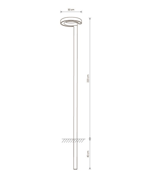Светильник уличный  POLE LED I (9185), Nowodvorski - Зображення 9185--.jpg
