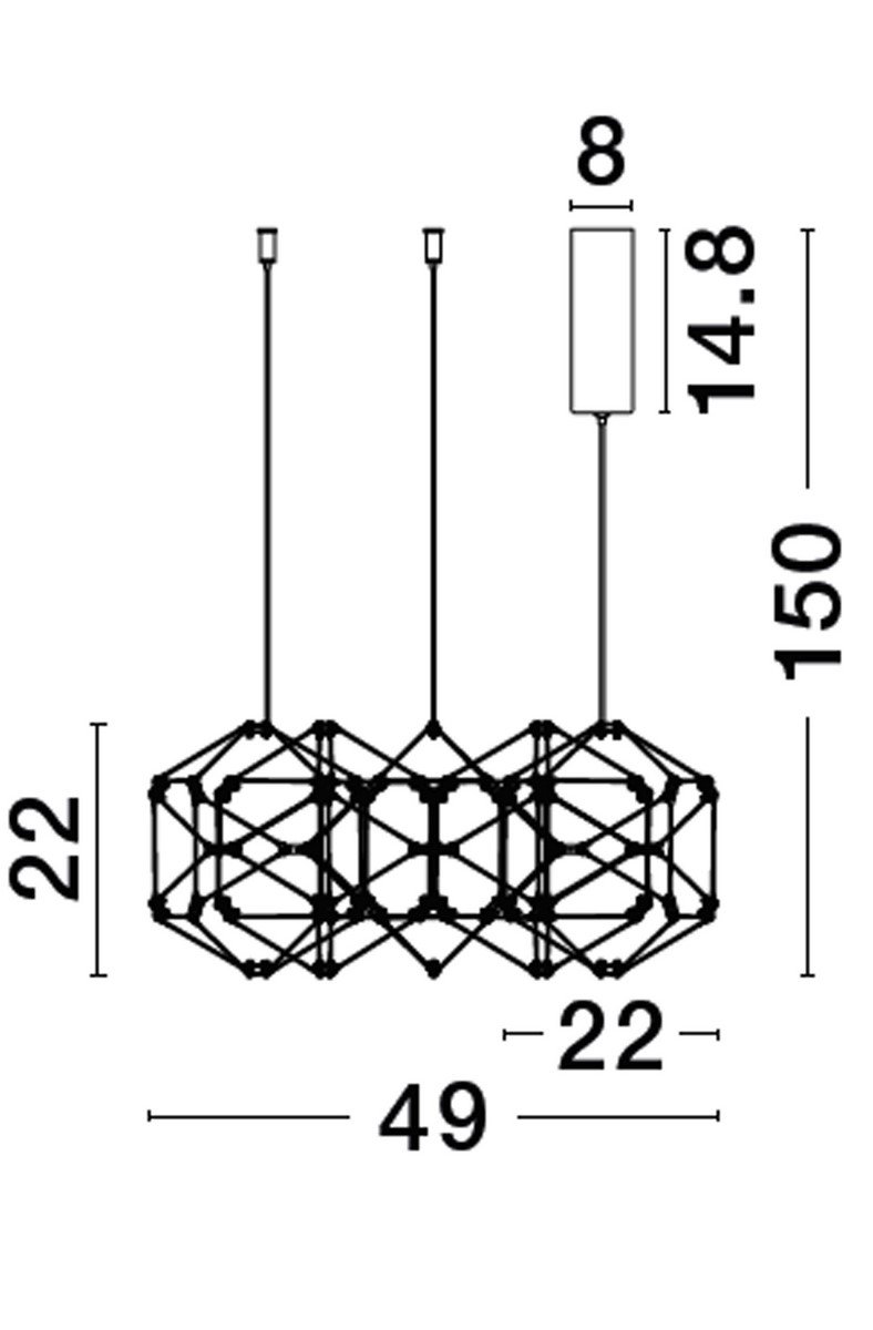 Люстра NEBULA (9186901), Nova Luce - Зображення 9186901-.jpg