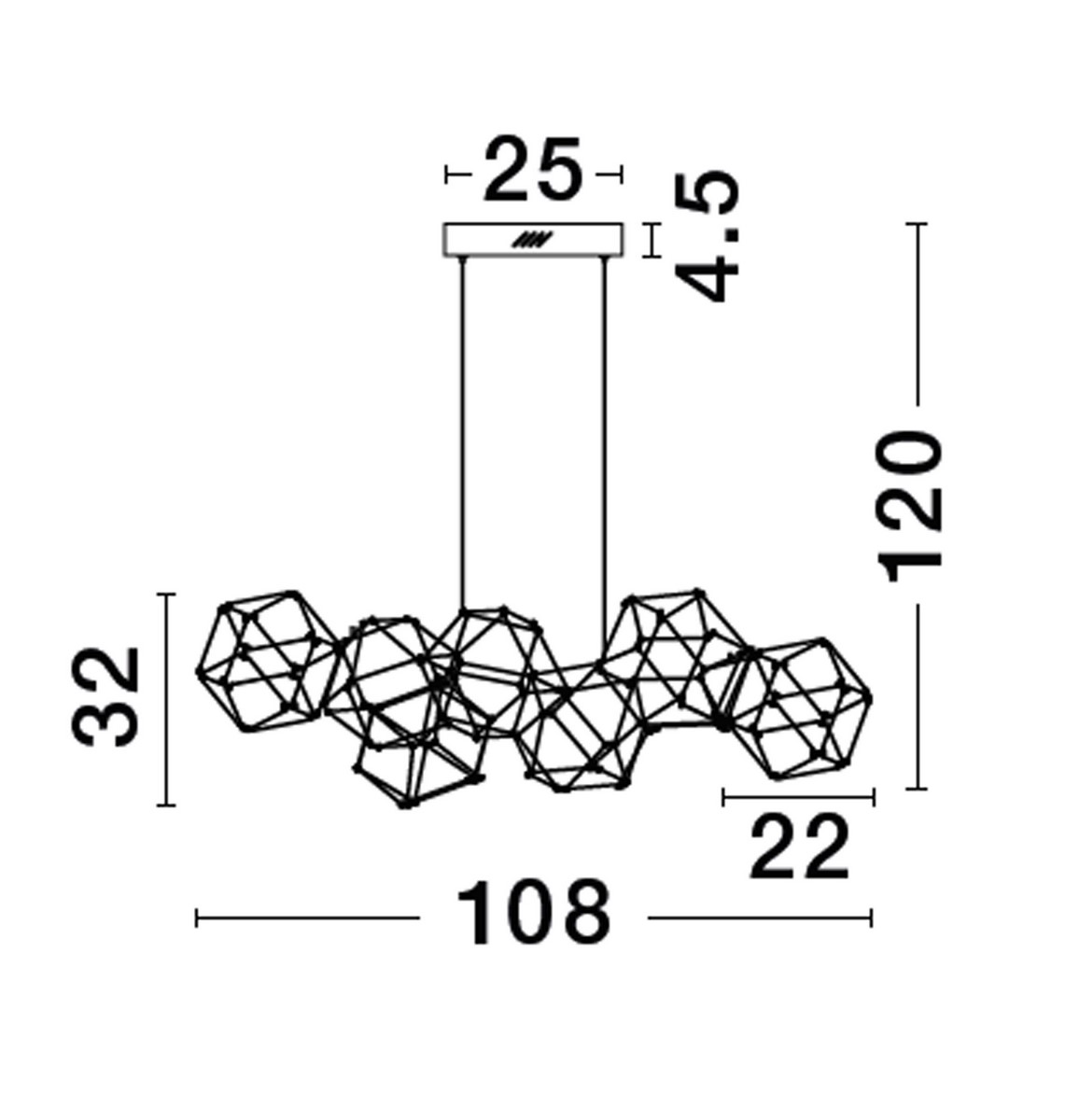Люстра NEBULA (9186902), Nova Luce - Зображення 9186902-.jpg