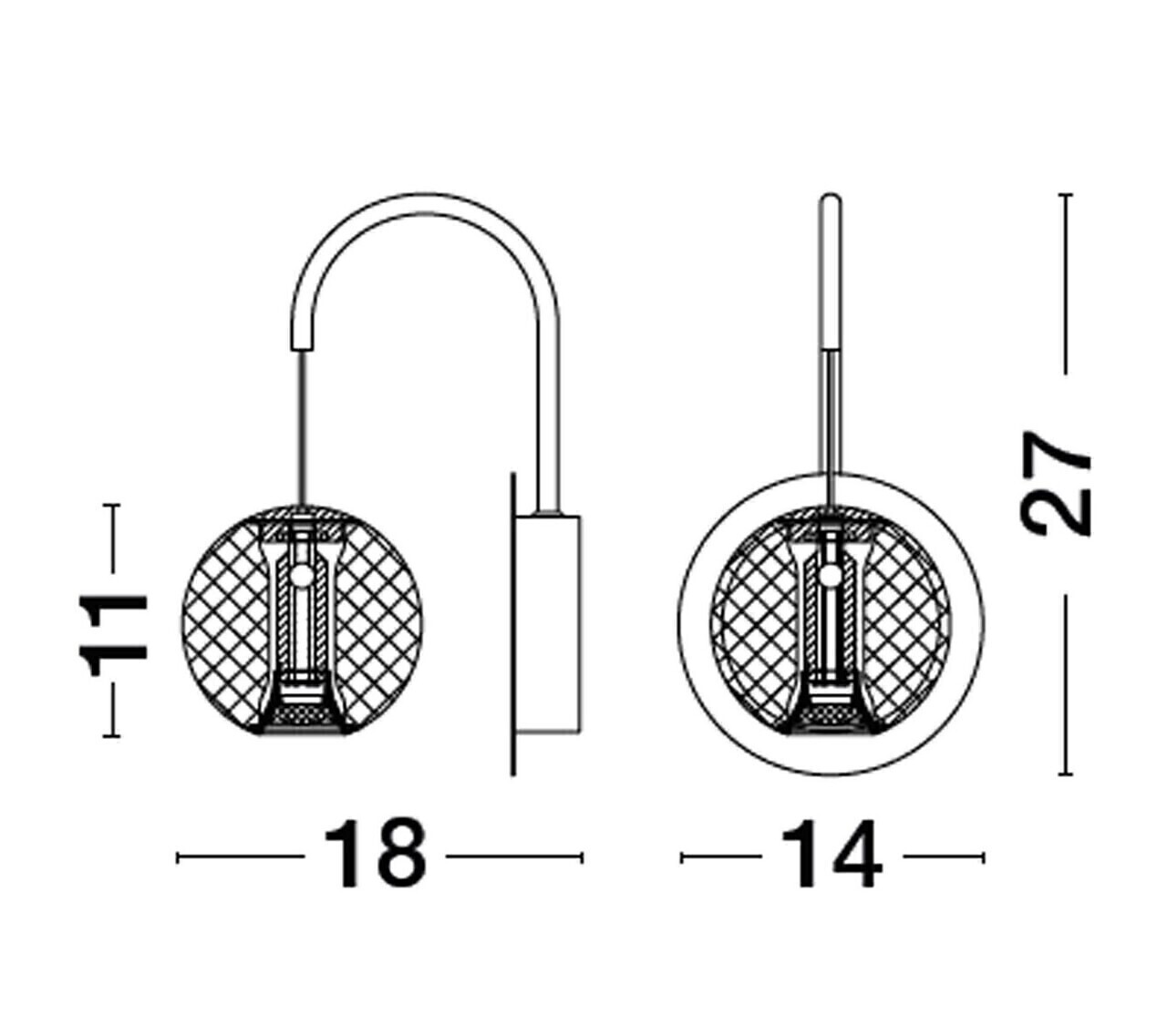 Бра BRILLANTE (91886906), Nova Luce - Зображення 9186906-.jpg