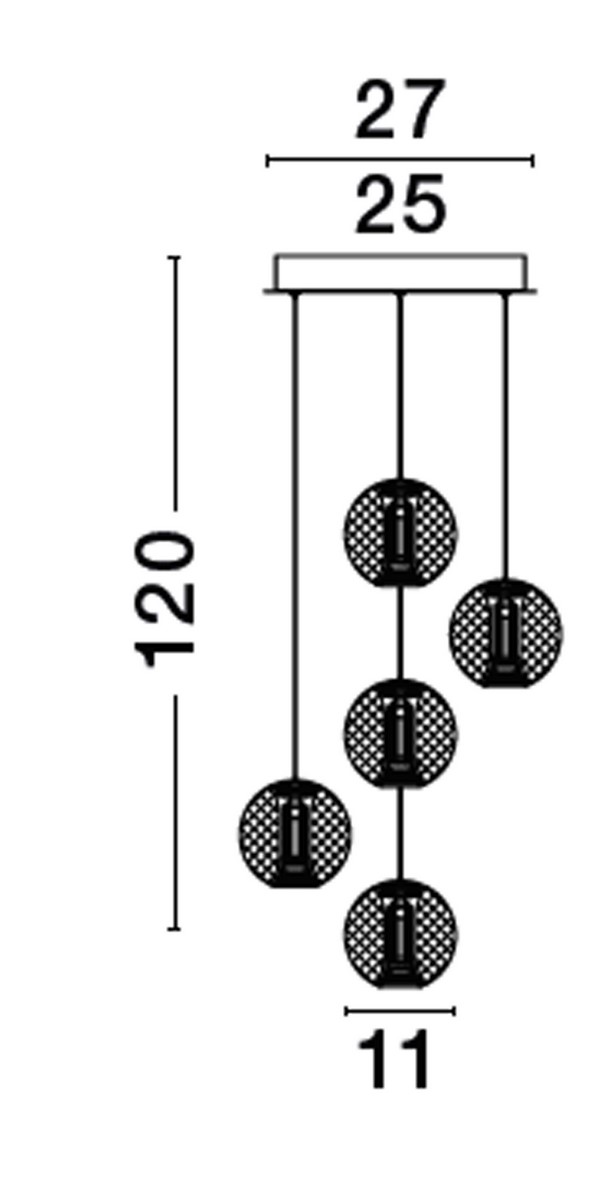 Люстра BRILLANTE (9186910), Nova Luce - Зображення 9186910-.jpg