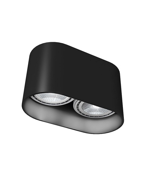 Точковий світильник OVAL BLACK (9240),  Nowodvorski - Зображення