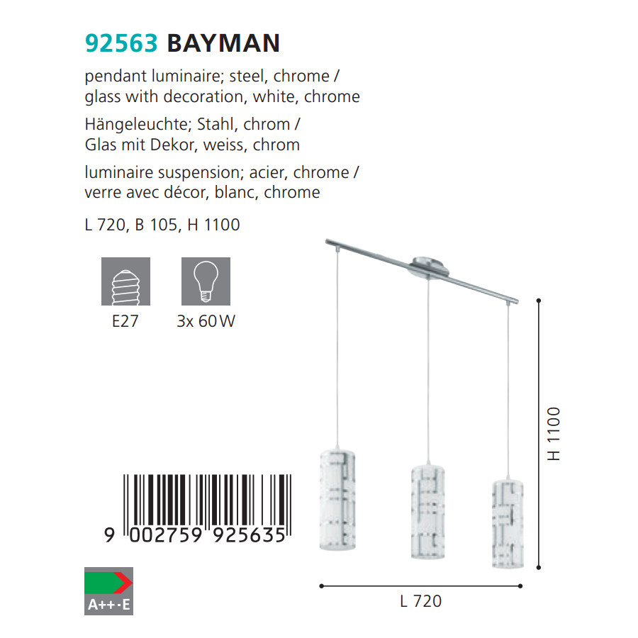Люстра BAYMAN (92563), EGLO - Зображення 92563--.jpg