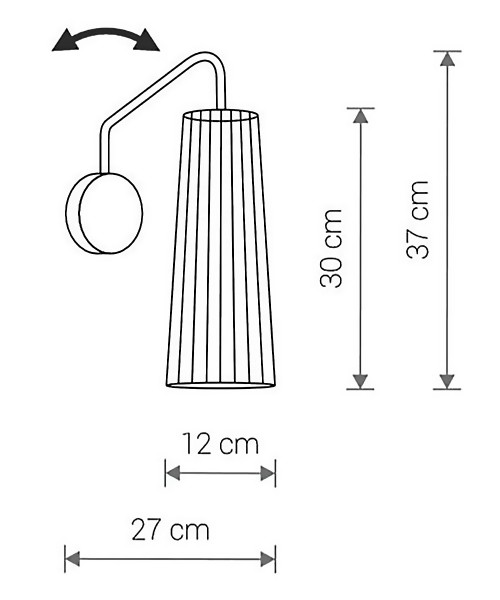Бра DOVER WHITE I (9261), Nowodvorski - Зображення 9261--.jpg