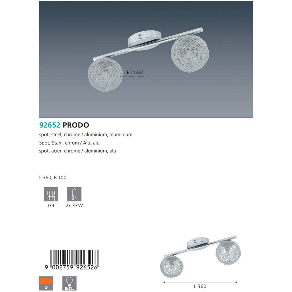 Світильник PRODO (92652), EGLO - Зображення 92652--.jpg
