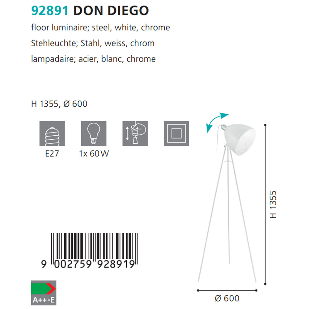 Торшер DON DIEGO (92891), EGLO - Зображення 92891--.jpg