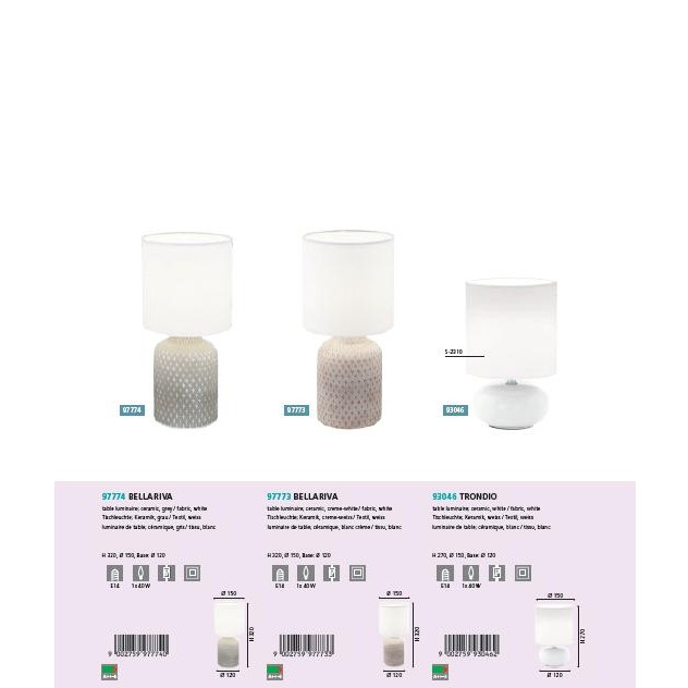 Настільна лампа TRONDIO (93046), EGLO - Зображення 93046_.jpg