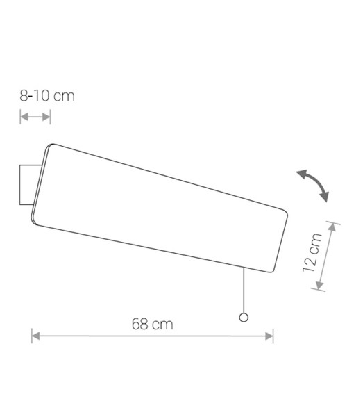 Бра OSLO OAK 60 (9312), Nowodvorski - Зображення 9312--.jpg