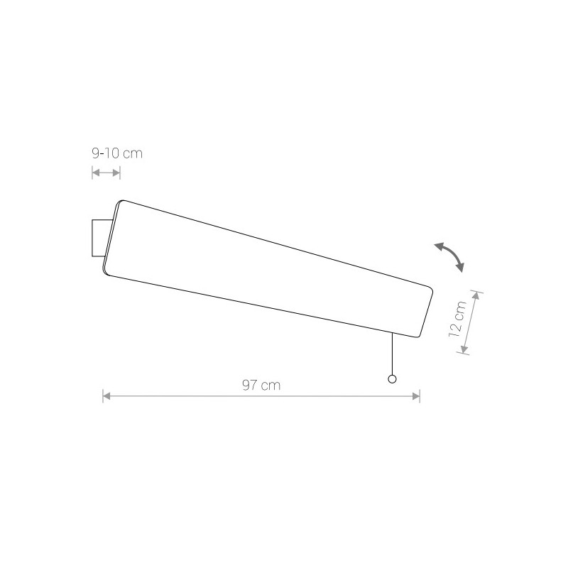 Бра OSLO OAK 90 (9313), Nowodvorski - Зображення 9313--.jpg