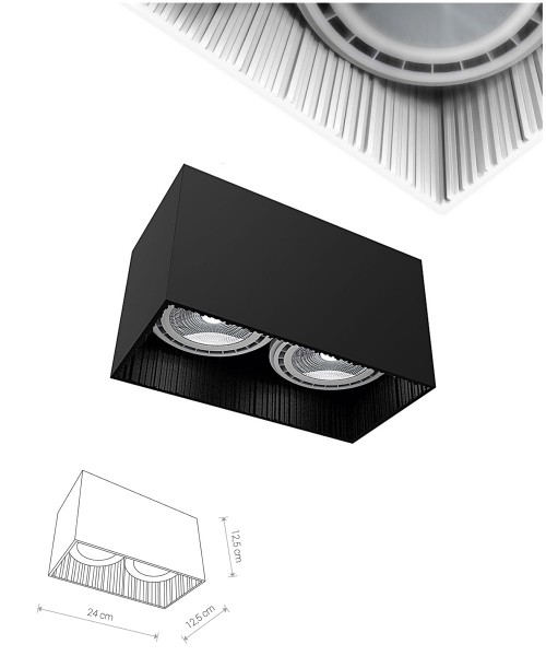 Точковий світильник GROOVE BLACK (9316),  Nowodvorski - Зображення 9316-.jpg