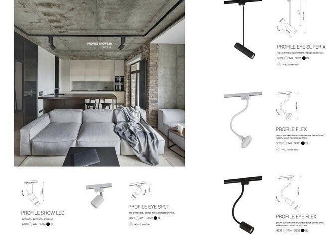 Трековый светильник PROFILE EYE SUPER WHITE A (9324), Nowodvorski - Зображення 9324-.jpg