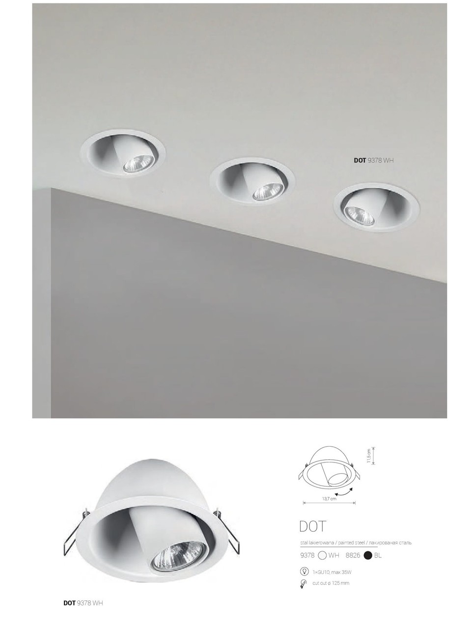 Точковий світильник DOT WHITE (9378), Nowodvorski - Зображення 9378-_.jpg