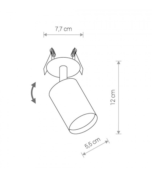 Спот EYE FIT WHITE I (9396), Nowodvorski - Зображення 9396--.jpg
