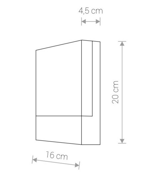 Світильник вуличний FLAT LED 12W (9422), Nowodvorski - Зображення 9422--.jpg
