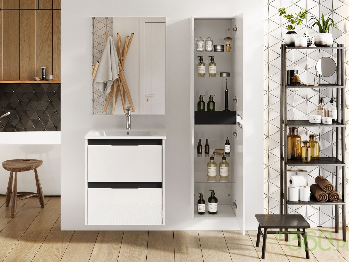 Шафка з умивальником Alpine Unik 600 A852012606 Roca - Зображення 94516964-7239a.jpg