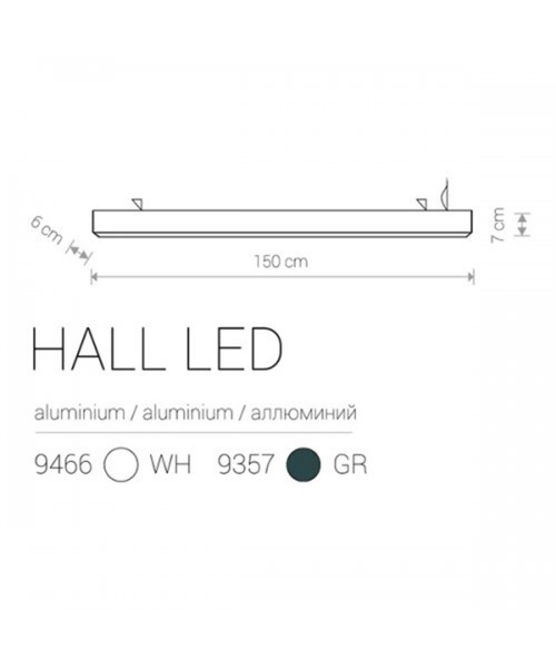 Світильник HALL LED WHITE (9466), Nowodvorski - Зображення 9466--.jpg