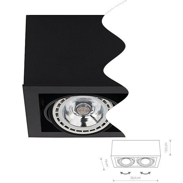Точковий світильник BOX BLACK II ES 111 (9470), Nowodvorski - Зображення 9470-.jpg