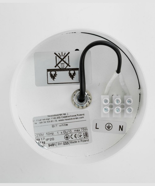 Точковий світильник BIT WHITE M (9481),  Nowodvorski - Зображення 9481-.jpg