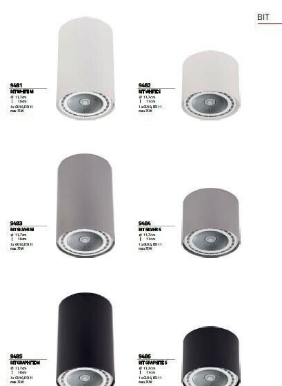 Точковий світильник BIT GRAPHITE M (9485),  Nowodvorski - Зображення 9485-.jpg