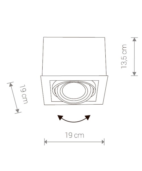 Точковий світильник BOX WHITE I ES 111 (9497), Nowodvorski - Зображення 9497--.jpg