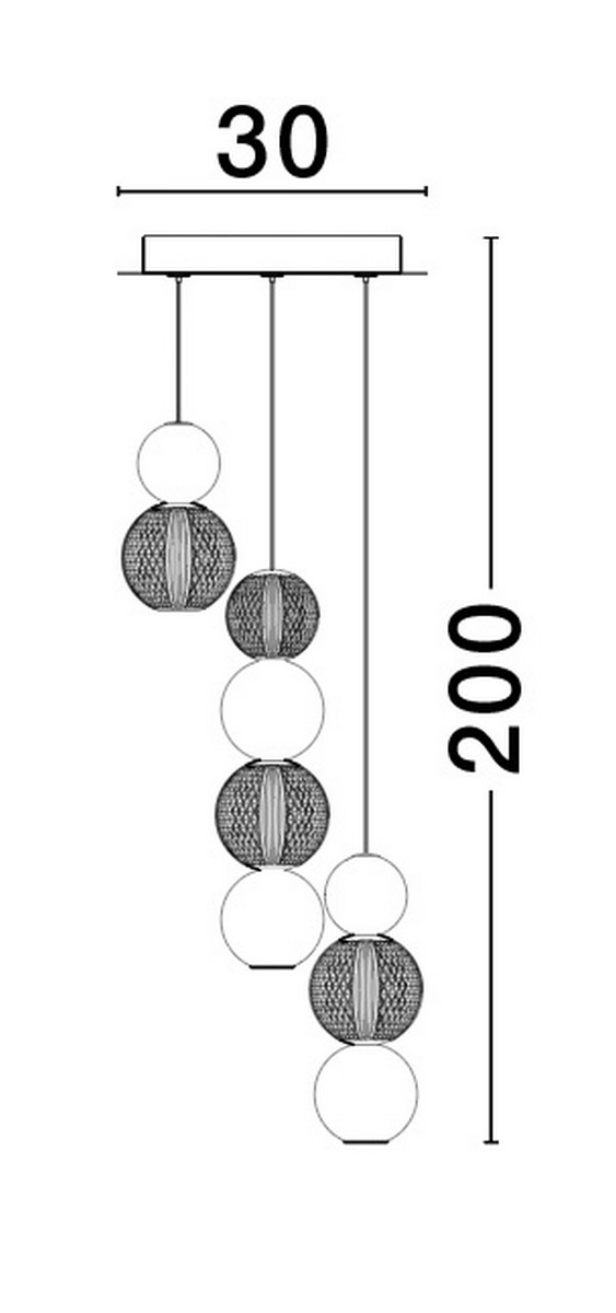 Люстра BRILLE (9511040), Nova Luce - Зображення 9511040-.jpg