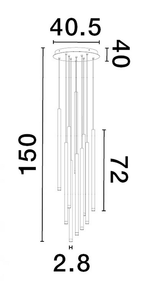 Люстра DANDIA (9540204), Nova Luce - Зображення 9540204-.jpg