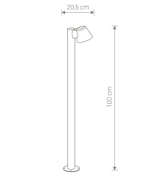 Світильник вуличний  SOUL GRAPHITE I (9557), Nowodvorski - Зображення 9557--.jpg