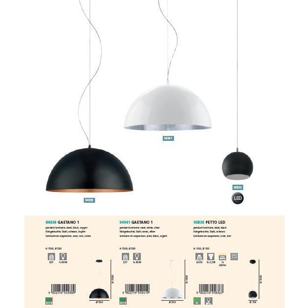 Люстра PETTO LED (95836), EGLO - Зображення 95836-.jpg