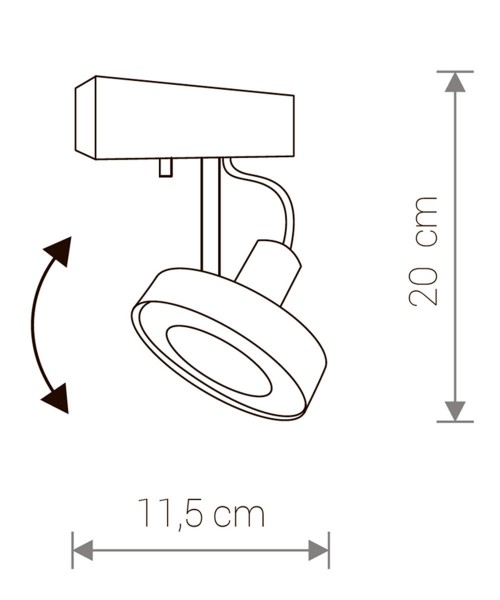 Спот CROSS WHITE I (9603), Nowodvorski - Зображення 9603--.jpg